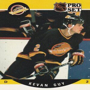 Kevan Guy - 1990 Pro Set Hockey Card